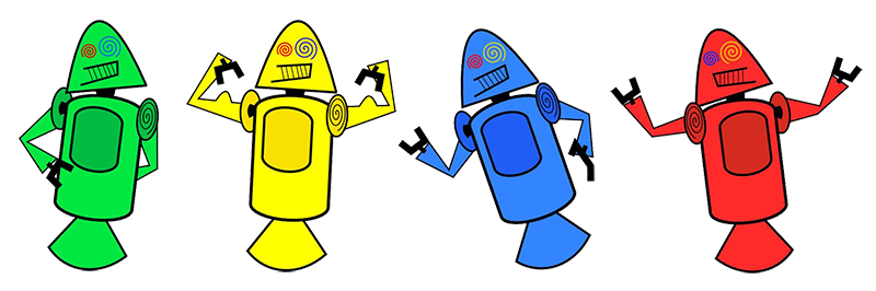 Dandroids, primeiro mascote do Android